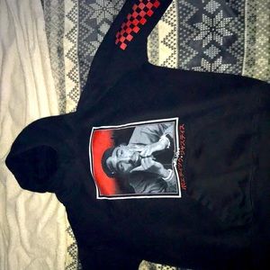 2 hoodies XXX and 2pac